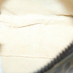 FENDI Zucca Canvas Hand Bag Black Brownyk10821