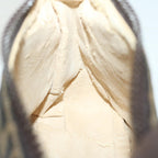 FENDI Zucca Canvas Hand Bag Black Brownyk10821