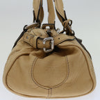Chloe Paddington Shoulder Bag Leather Beige yk10879