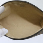 FENDI Zucca Canvas Pouch Brown Blackyk10915