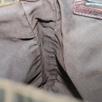 FENDI Zucca Canvas Shoulder Bag Black Brownyk10938