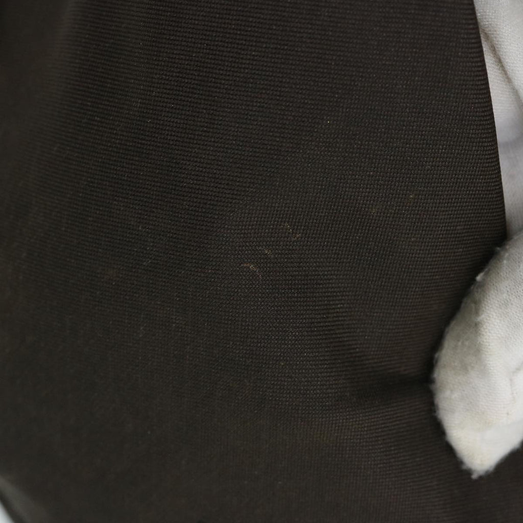 FENDI Zucca Canvas Shoulder Bag Black Brownyk10938