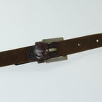 FENDI Zucca Canvas Shoulder Bag Black Brownyk10938