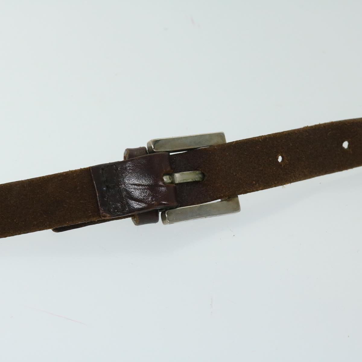 FENDI Zucca Canvas Shoulder Bag Black Brownyk10938