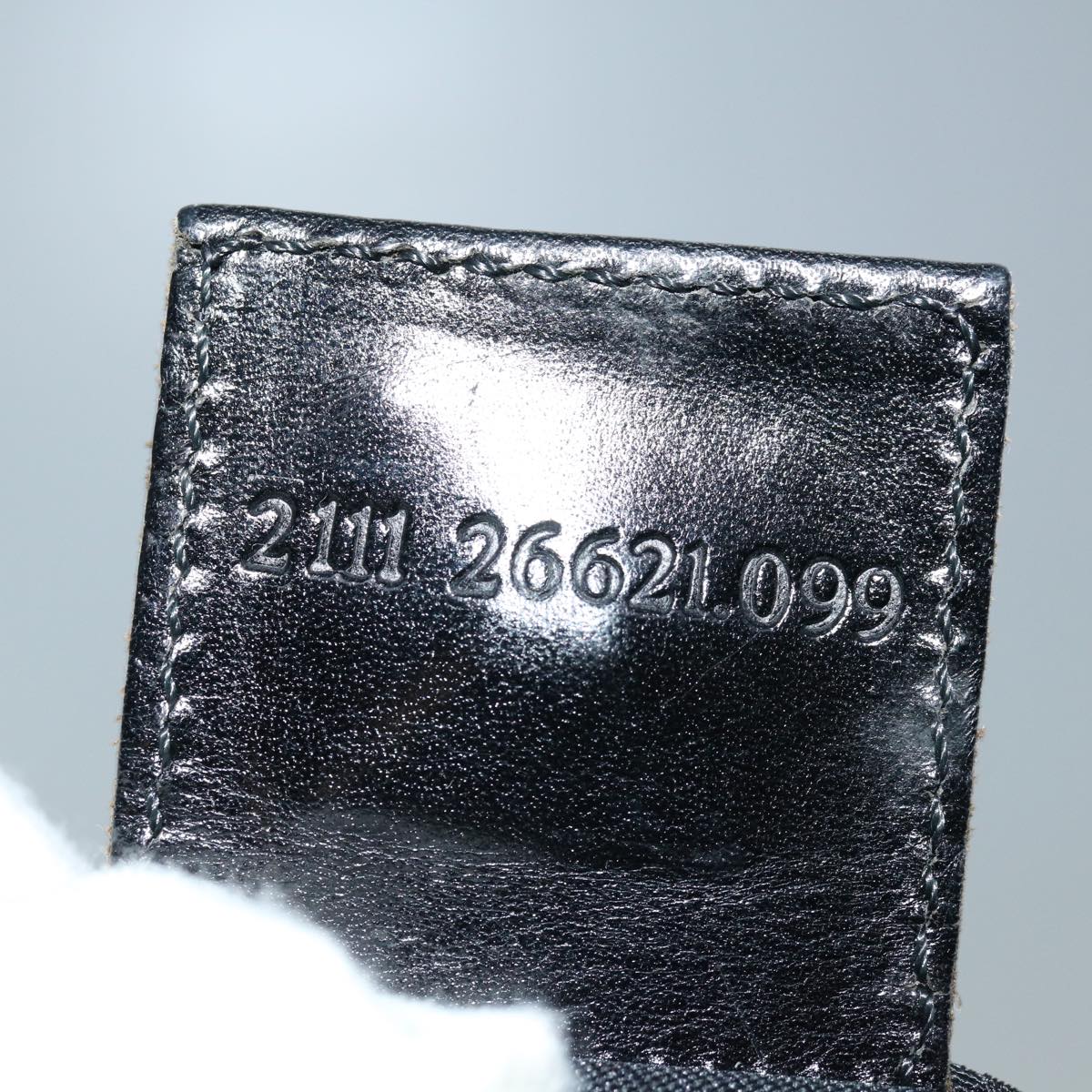 FENDI Zucca Canvas Tote Bag Blackyk10976