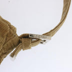 FENDI Mamma Baguette Shoulder Bag Corduroy Brownyk11013