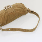 FENDI Mamma Baguette Shoulder Bag Corduroy Brownyk11013