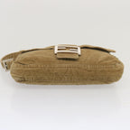 FENDI Mamma Baguette Shoulder Bag Corduroy Brownyk11013