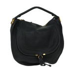 Chloe Mercy Shoulder Bag Leather Black yk11019