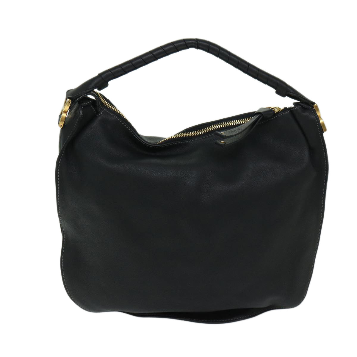 Chloe Mercy Shoulder Bag Leather Black yk11019