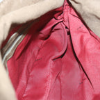 FENDI Mamma Baguette Shoulder Bag Suede Brownyk11030