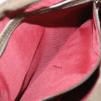 FENDI Mamma Baguette Shoulder Bag Suede Brownyk11030