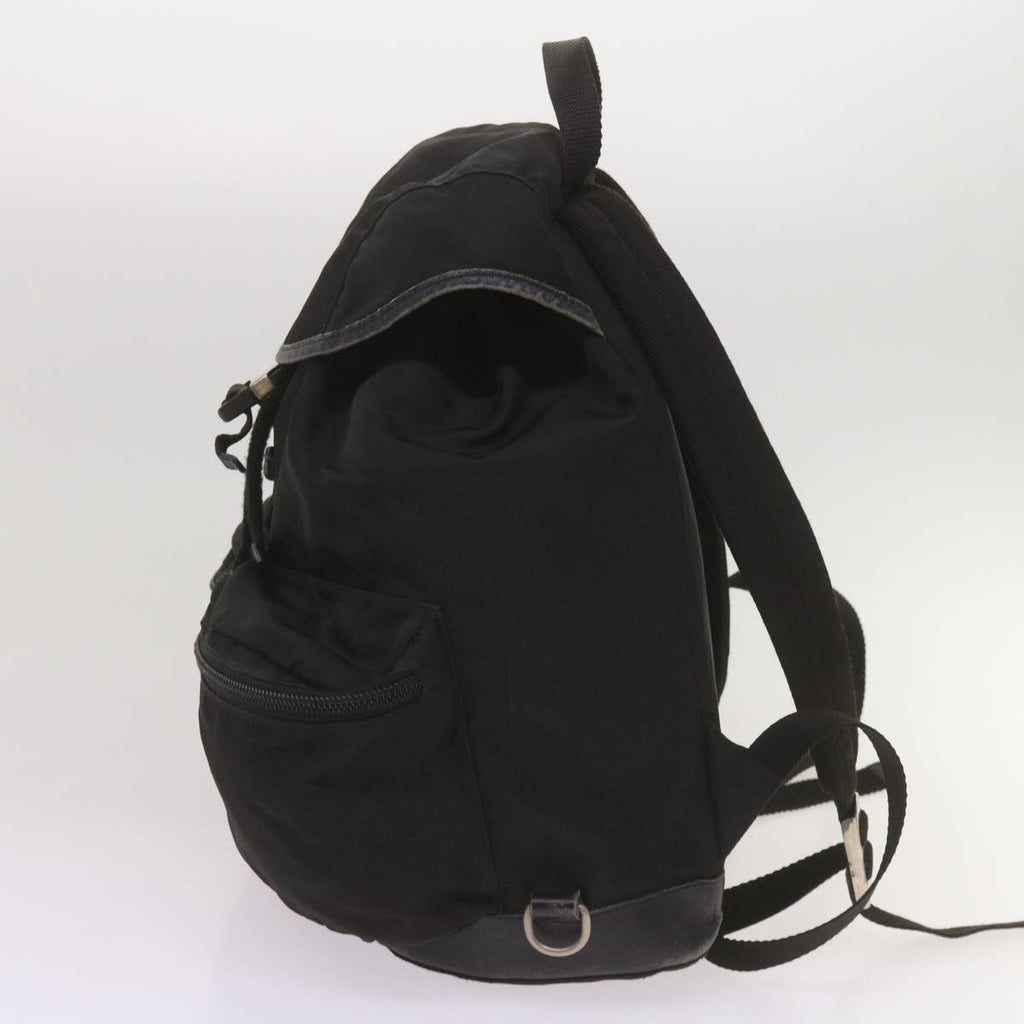PRADA Backpack Nylon Black yk11052