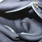 FENDI Mamma Baguette Shoulder Bag Nylon Blackyk11053