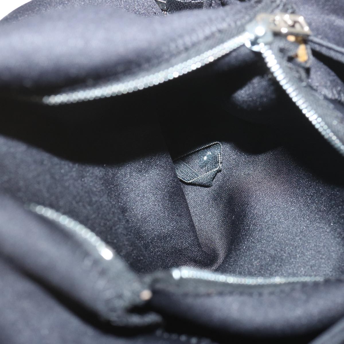 FENDI Mamma Baguette Shoulder Bag Nylon Blackyk11053