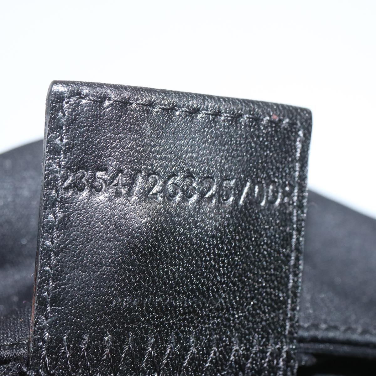 FENDI Mamma Baguette Shoulder Bag Nylon Blackyk11053