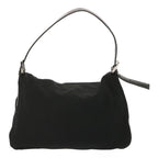 FENDI Mamma Baguette Shoulder Bag Nylon Blackyk11053