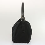 FENDI Mamma Baguette Shoulder Bag Nylon Blackyk11053