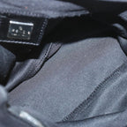 FENDI Mamma Baguette Shoulder Bag Nylon Blackyk11070