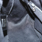 FENDI Mamma Baguette Shoulder Bag Nylon Blackyk11070