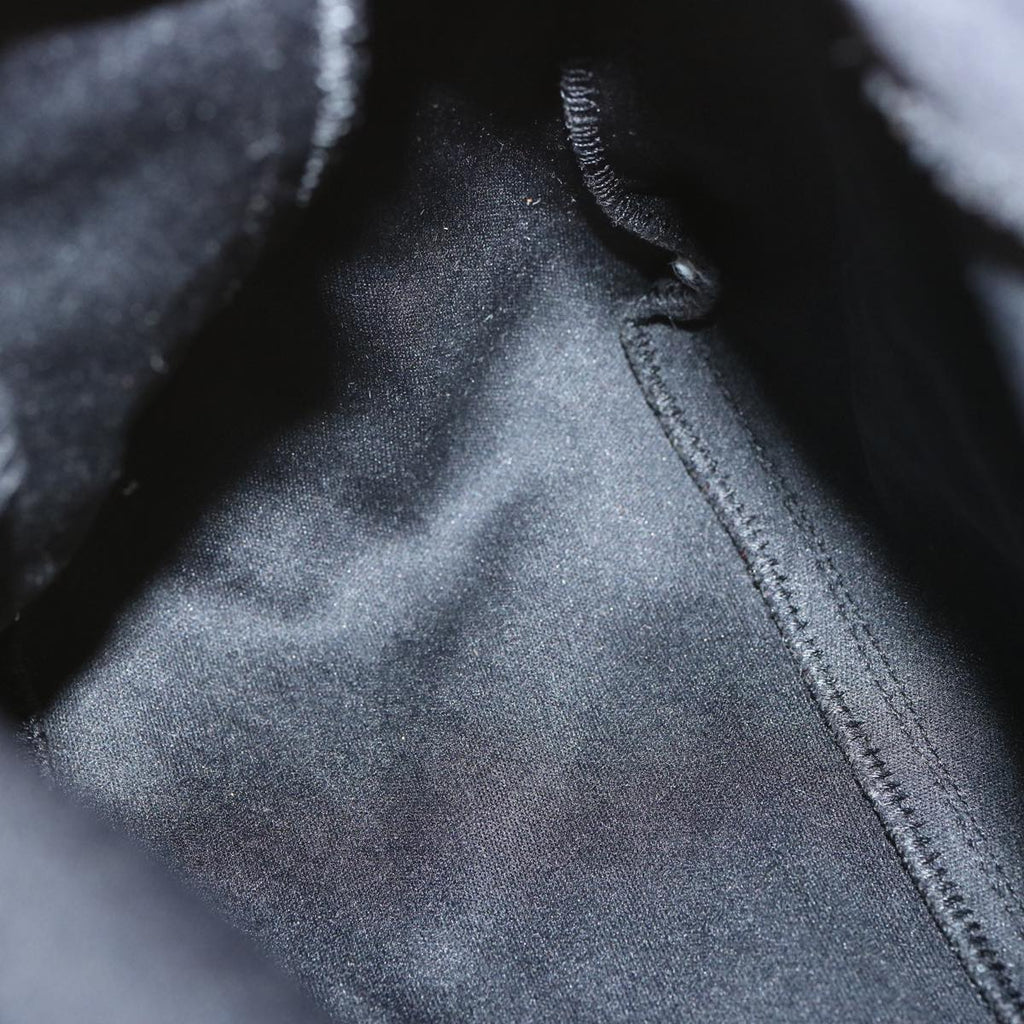 FENDI Mamma Baguette Shoulder Bag Nylon Blackyk11070