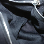 FENDI Mamma Baguette Shoulder Bag Nylon Blackyk11070