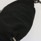 FENDI Mamma Baguette Shoulder Bag Nylon Blackyk11070