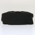 FENDI Mamma Baguette Shoulder Bag Nylon Blackyk11070