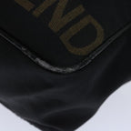 FENDI Hand Bag Canvas Blackyk11127