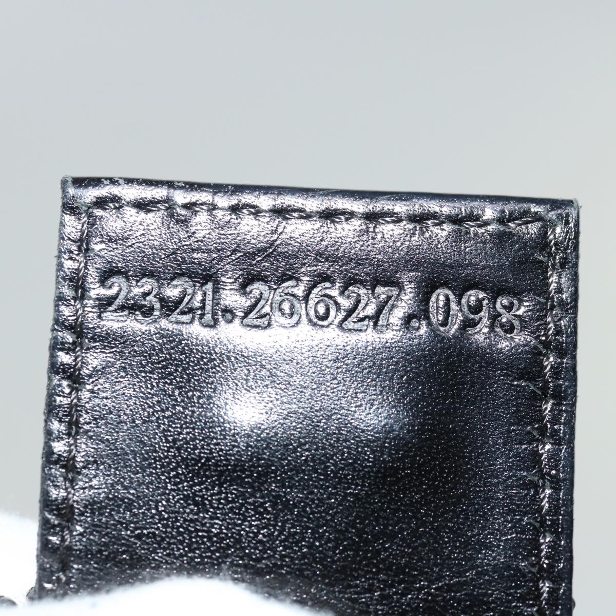 FENDI Hand Bag Canvas Blackyk11127