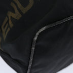 FENDI Hand Bag Canvas Blackyk11128