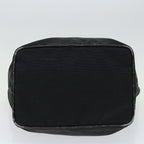 FENDI Hand Bag Canvas Blackyk11128