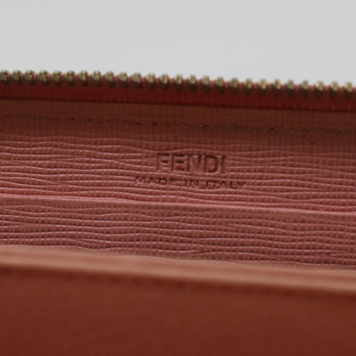FENDI Zucca Canvas Long Wallet Black Brownyk11164