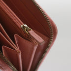 FENDI Zucca Canvas Long Wallet Black Brownyk11164