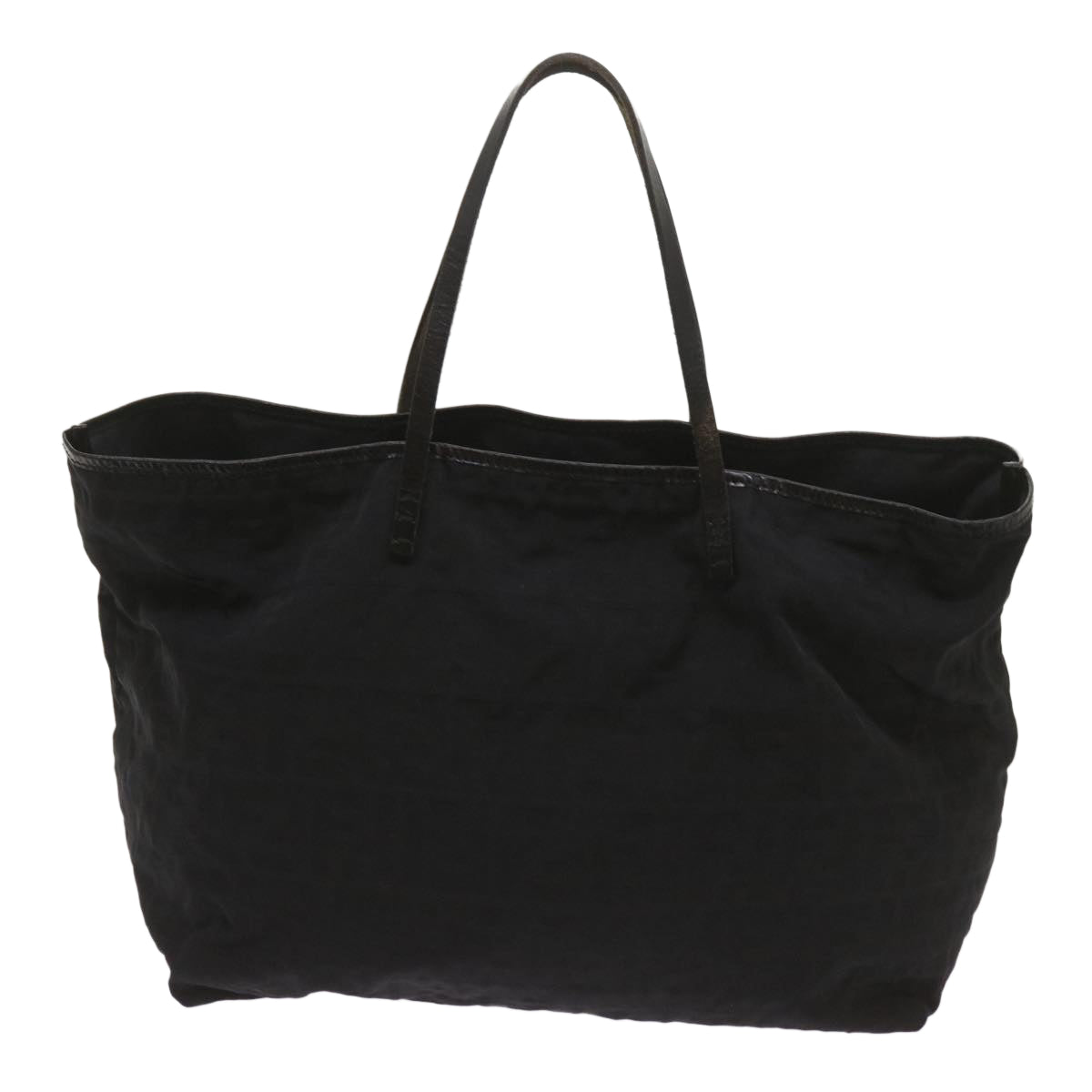 FENDI Zucca Canvas Tote Bag Blackyk11259
