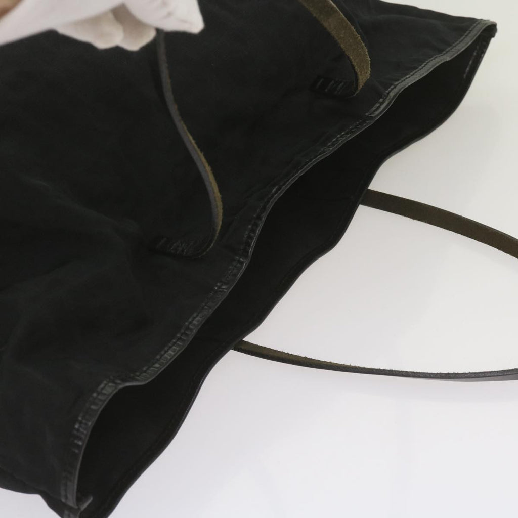FENDI Zucca Canvas Tote Bag Blackyk11259