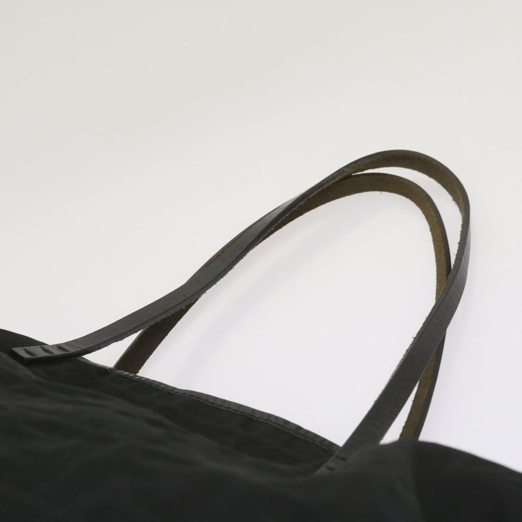 FENDI Zucca Canvas Tote Bag Blackyk11259