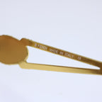FENDI Sunglasses metal Gold Brownyk11319