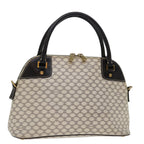 CELINE Macadam Canvas Hand Bag PVC Whe 11359