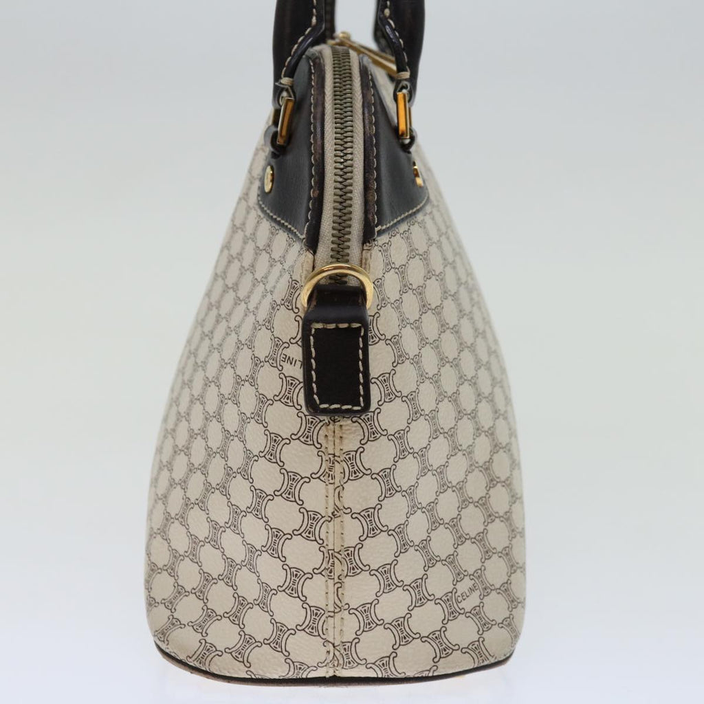 CELINE Macadam Canvas Hand Bag PVC Whe 11359