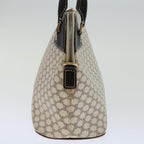 CELINE Macadam Canvas Hand Bag PVC Whe 11359