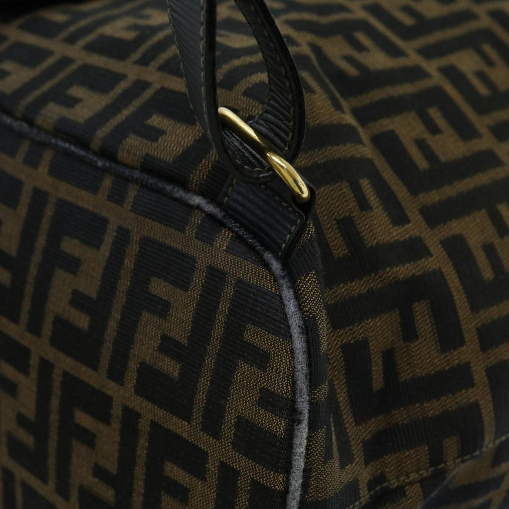FENDI Zucca Canvas Backpack Brown Blackyk11410