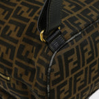 FENDI Zucca Canvas Backpack Brown Blackyk11410