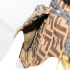 FENDI Zucca Canvas Backpack Brown Blackyk11410