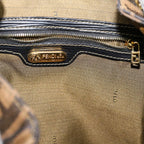 FENDI Zucca Canvas Backpack Brown Blackyk11410