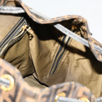 FENDI Zucca Canvas Backpack Brown Blackyk11410