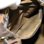 FENDI Zucca Canvas Backpack Brown Blackyk11410