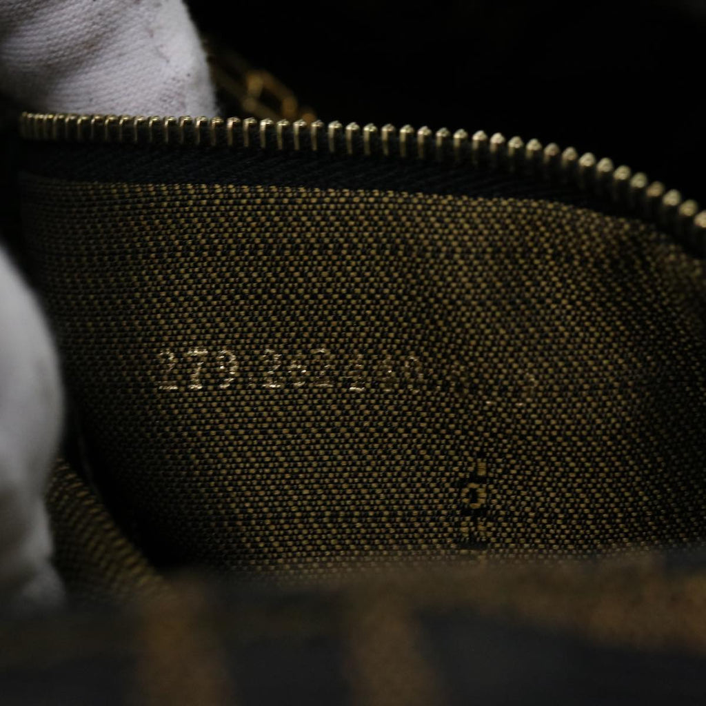 FENDI Zucca Canvas Backpack Brown Blackyk11410