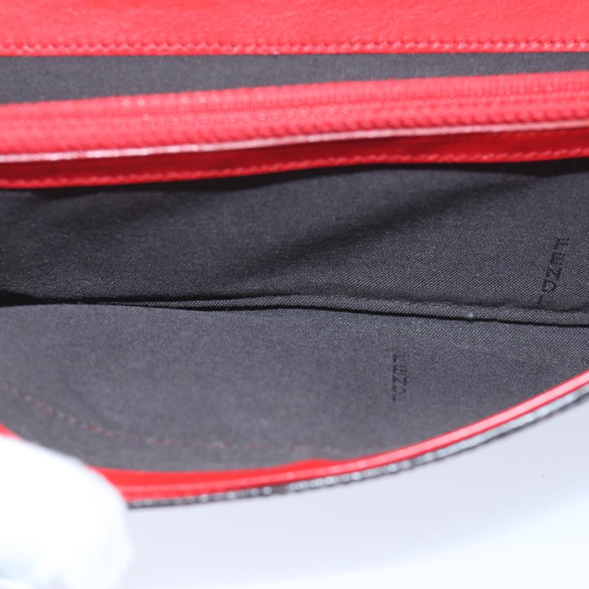 FENDI Zucca Canvas Long Wallet Black Brownyk11434