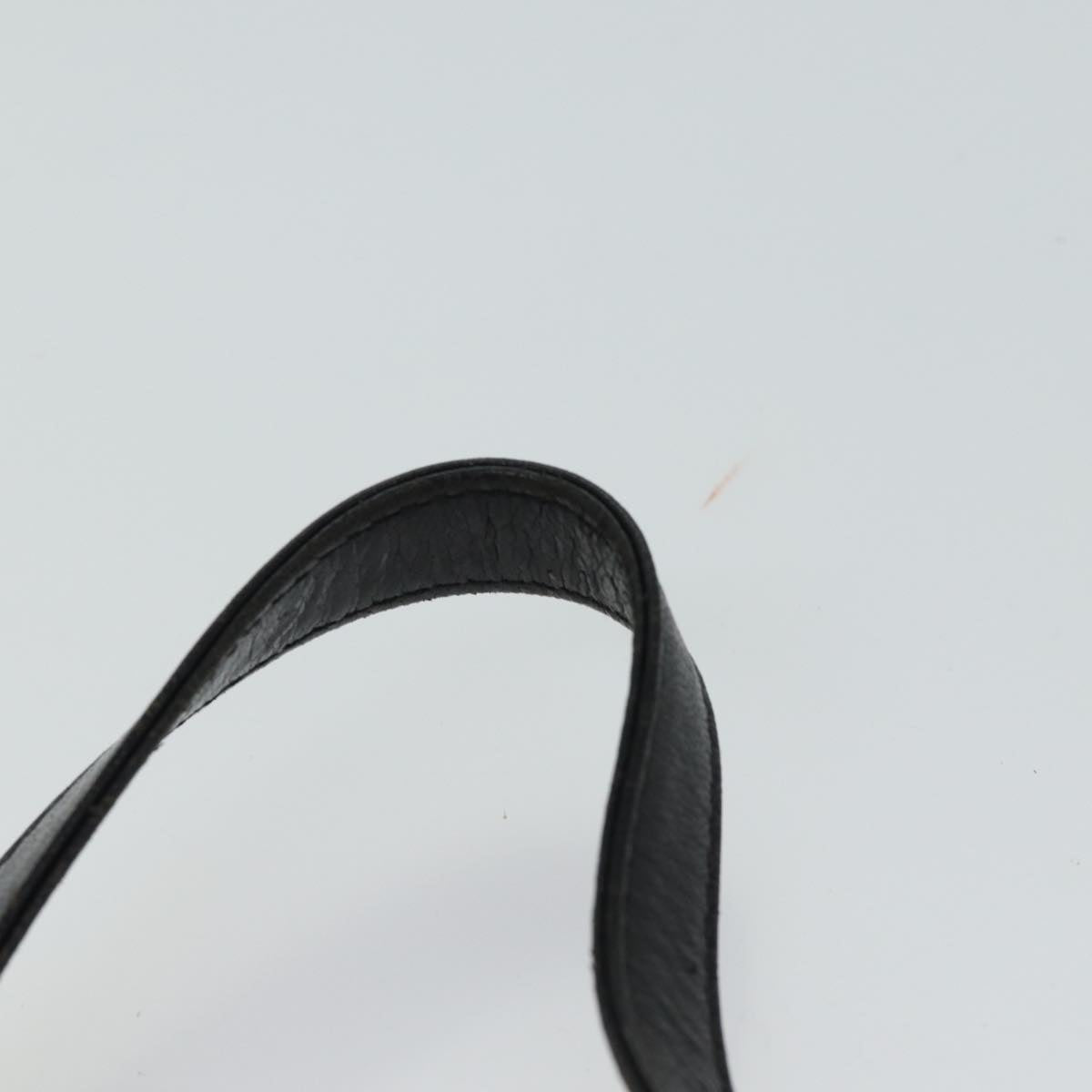 FENDI Mamma Baguette Shoulder Bag Suede Blackyk11454